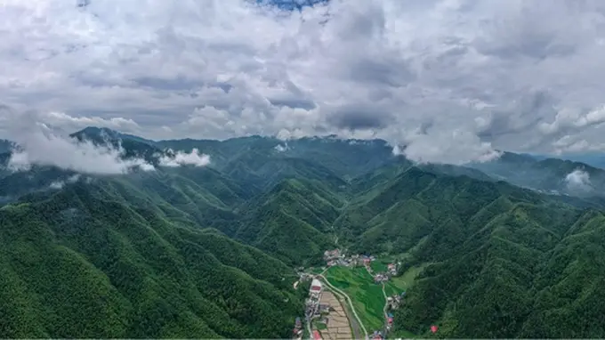 江西萍乡芦溪窑下村 绘就赣西山居诗意山水画卷