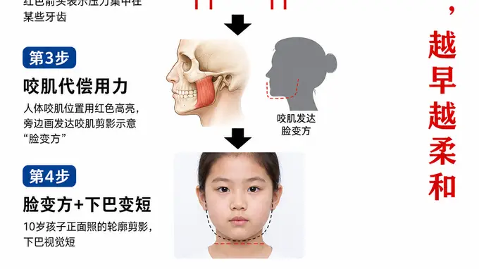 别等孩子脸变方才后悔 错过颜值关键期快警惕深覆合信号