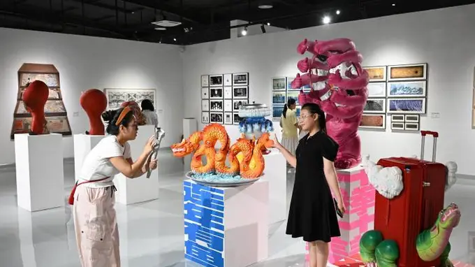 2026“千里之行”全国美院毕业展落地北京宋庄 双轨培育助青年艺术创作者对接市场