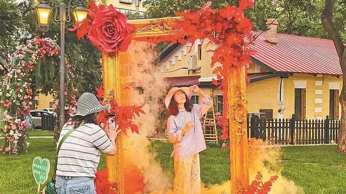 哈尔滨花园街历史文化街区焕新 欧陆风情与冰城特色邂逅新活力