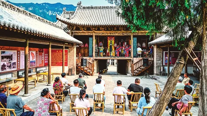 平顺县石城镇东庄村戏曲文旅融合好戏上演