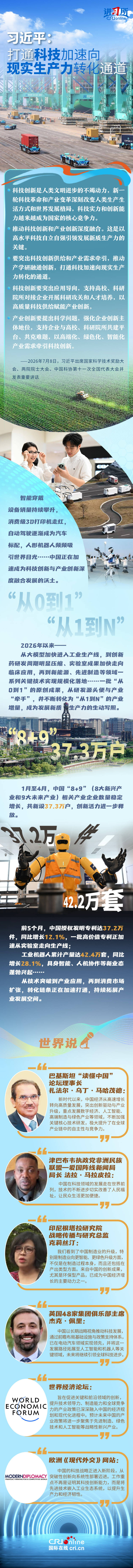 【讲习所·领航“十五五”】习近平：打通科技加速向现实生产力转化通道