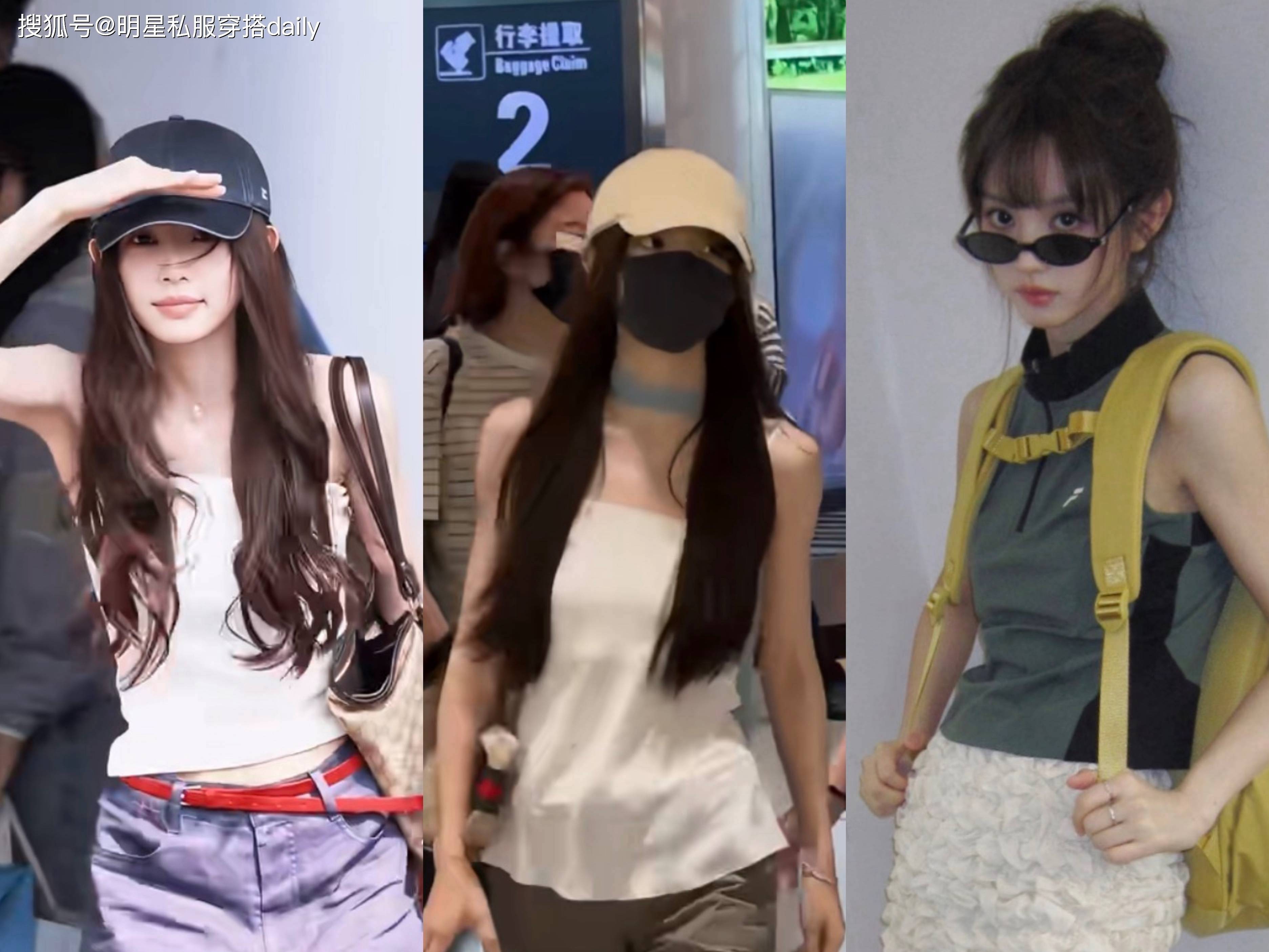 被“大眼萌妹”田曦薇美到！3套夏日穿搭甜酷又纯欲，教科书级别