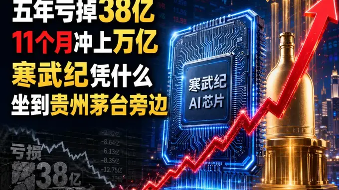 五年亏掉38亿的公司,11个月冲上万亿:寒武纪凭什么坐到贵州茅台旁边