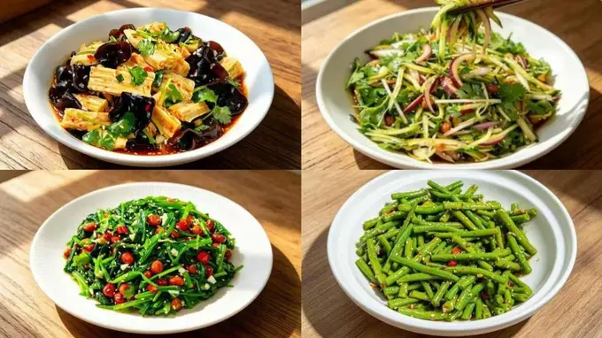 夏天没胃口？4道凉拌家常菜，清爽开胃巨下饭，做法零难度
