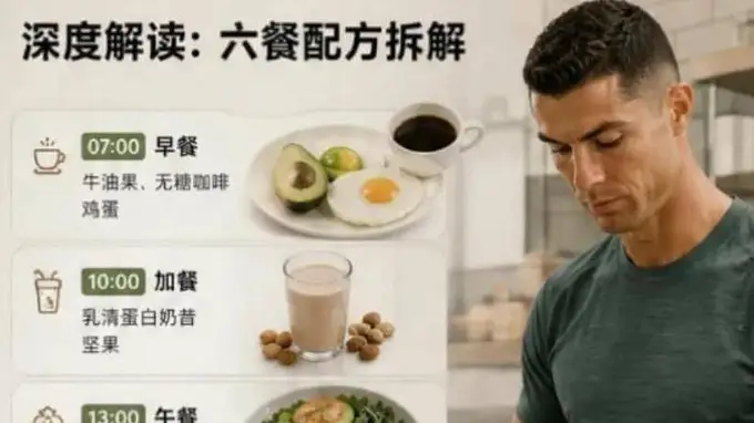 梅西C罗哈兰德食谱共同点:高蛋白高纤维饮食策略