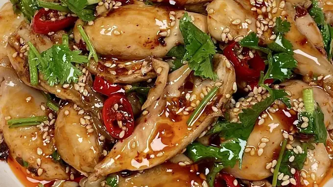 酸辣爆汁！夏日必做凉拌手撕鸡腿超下饭