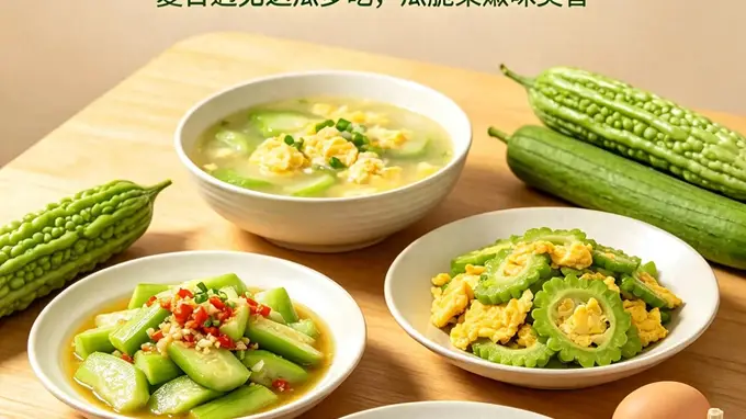 夏日必吃!脆嫩瓜鲜菜香 清暑解腻低脂养生菜