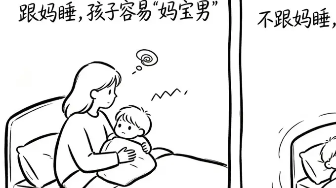 从小跟妈睡和不跟妈睡的孩子，长大后差别竟然这么大！父母别等晚了才重视