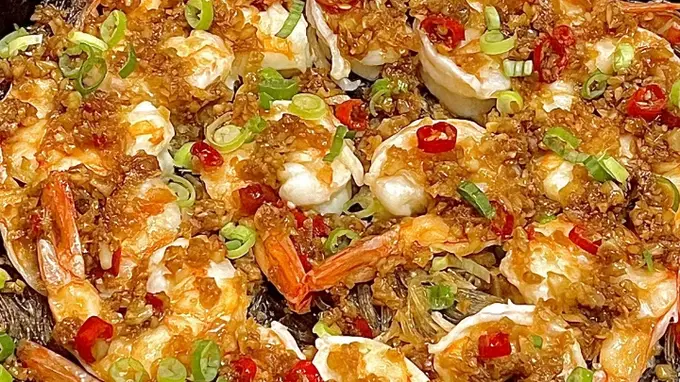 虾仁粉丝煲