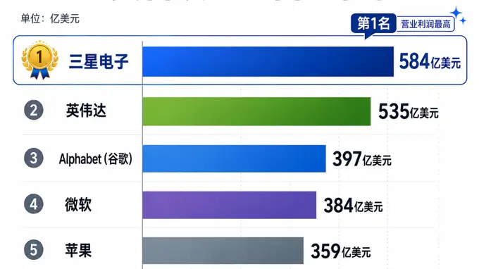 利润飙升19倍,超越英伟达,三星电子成“全球最赚钱公司”