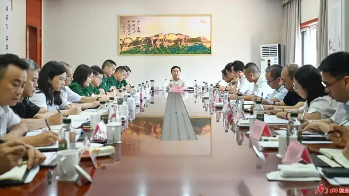 马奇柯付嘉康调研金佛山文旅集团