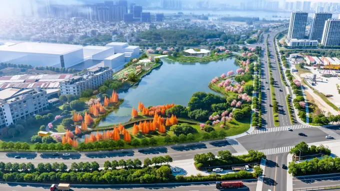 闽侯竹岐将建5万平湖景生态公园,总投资1.1亿元