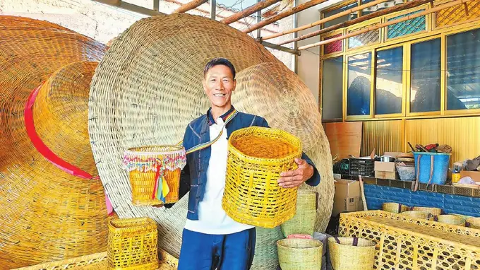 左氏竹编合作社让林间翠韵草木香成畅销名片