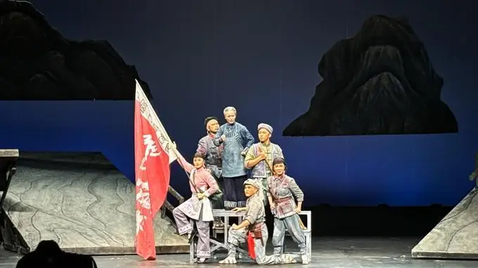 8月1日至4日 京剧《江山》复排提升版南宁首演 皮黄声腔再现烽火岁月