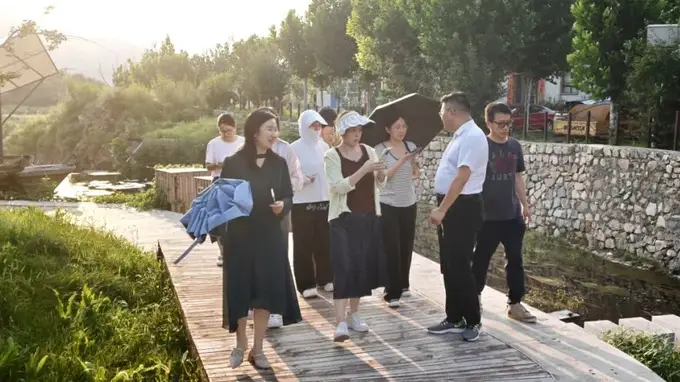 7月30日北京市文旅局赴平谷调研 聚焦乡村“小而美”文旅点位发展