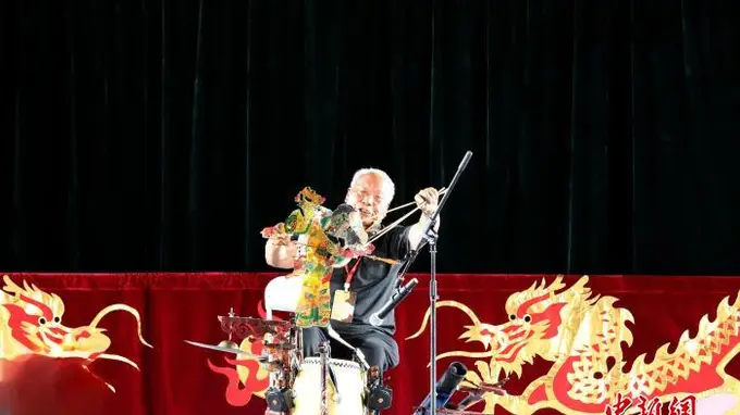 山西孝义启动指掌乾坤多流派木偶皮影优秀作品展演