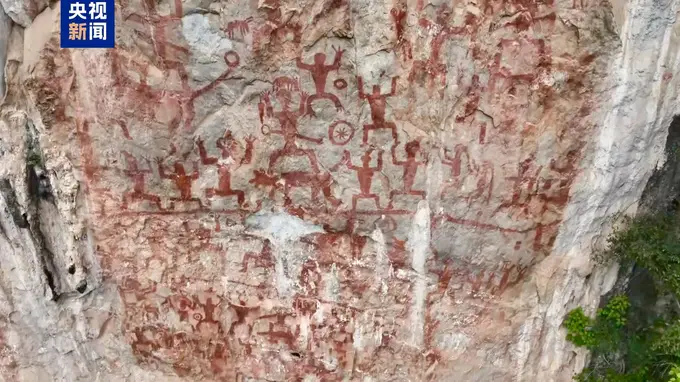 左江花山岩画“驻颜”两千年 科研团队揭秘岩画核心结构与耐久秘诀