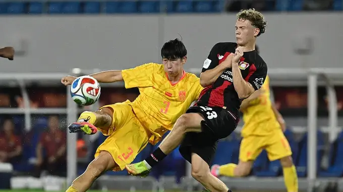 U17国足豪取三胜 晋级上海明日之星冠军杯八强