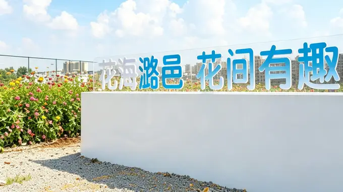 潞邑花海童趣摄影课+露天观影 解锁副中心花间浪漫体验