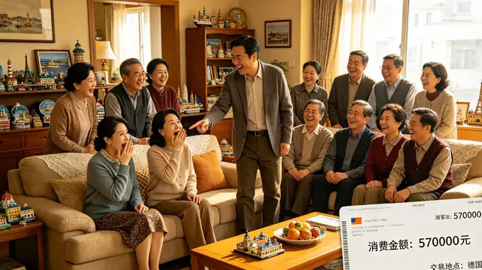 原创婆家11口悄悄去德国旅行,老公归来得意说:这次刷了你的卡57万