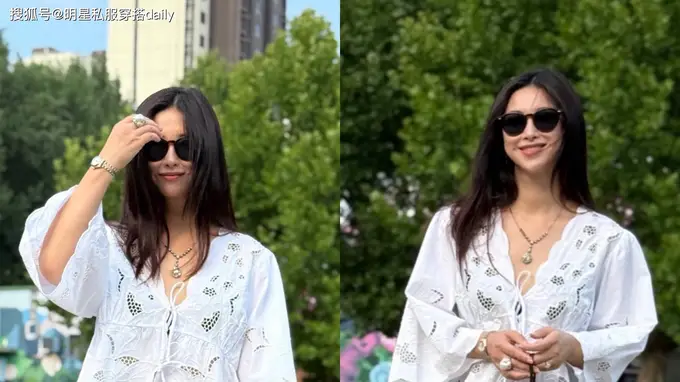 朱珠高级私服美学:低饱和质感穿搭尽显轻熟松弛贵气