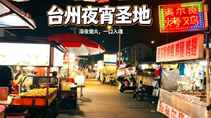 章安夜宵专属四件套 唤醒台州人深夜烟火气