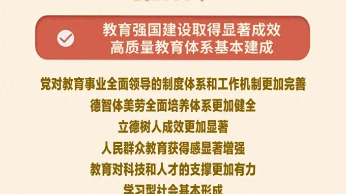 未来五年，教育强国这样建设