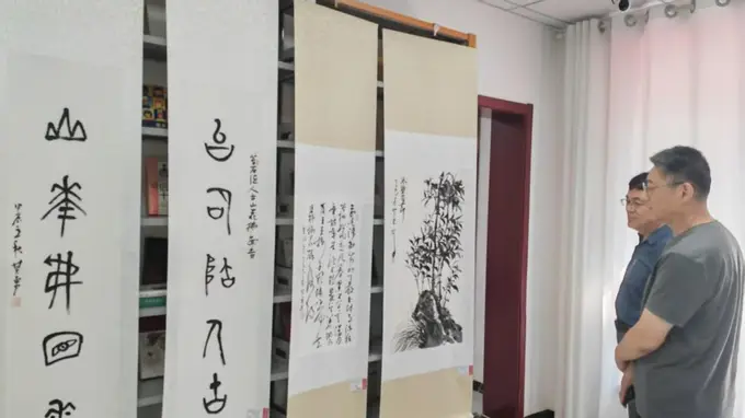 “穆如清风”仝其勇书画作品展聊城开展