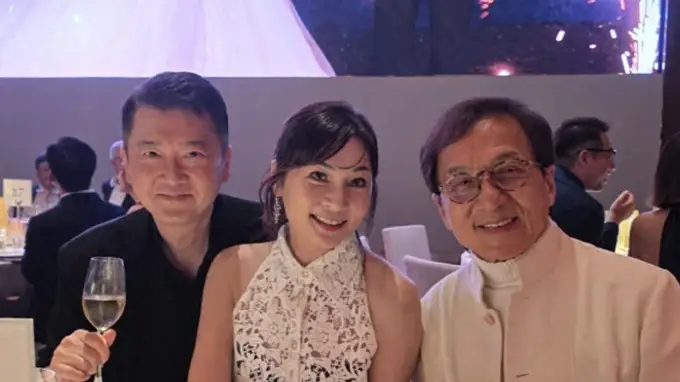 香港豪门婚宴星光炸场 成龙洪金宝元彪齐聚佘诗曼喝红了脸