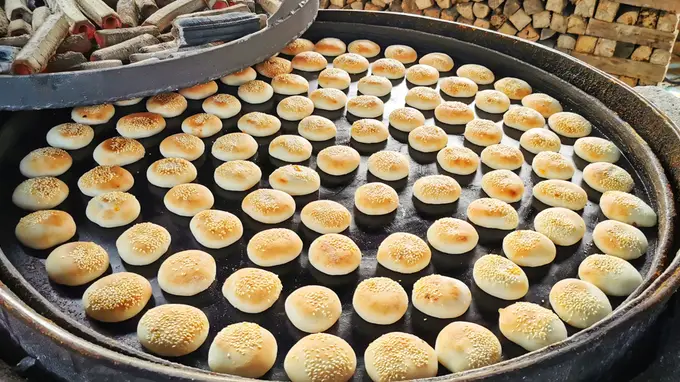 江门这道传承五百年的非遗烧饼，来恩平不能错过