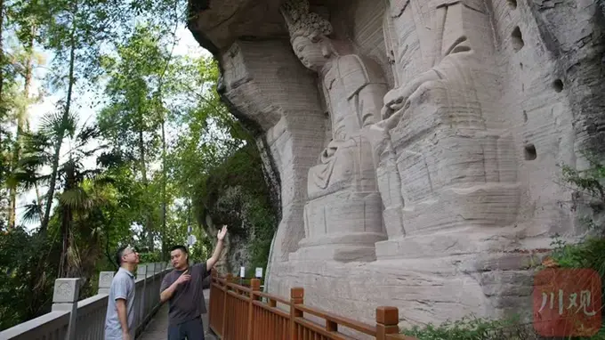 是游戏取景地更是乡村石窟文化公园 看千年茗山寺如何焕新归来