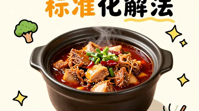 鸡公煲赛道下半场 非遗底料炒制技艺破解中式快餐标准化难题