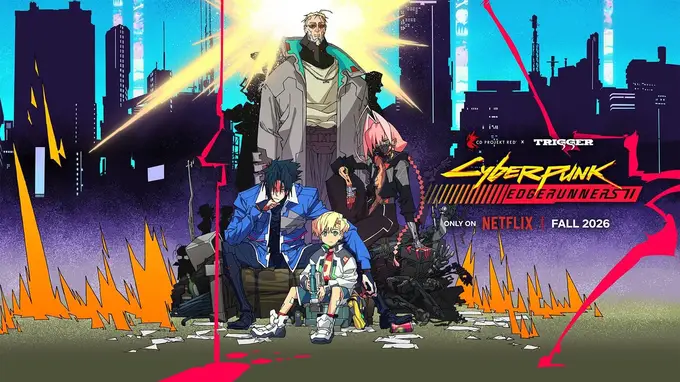 CDPR《赛博朋克:边缘行者2》定档2026秋,Netflix首发新角色
