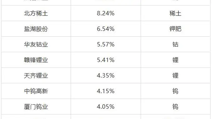 稀有金属——布局新能源时代与算力时代的“石油”