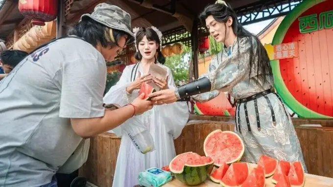 老乡！来河南吃西瓜吧！