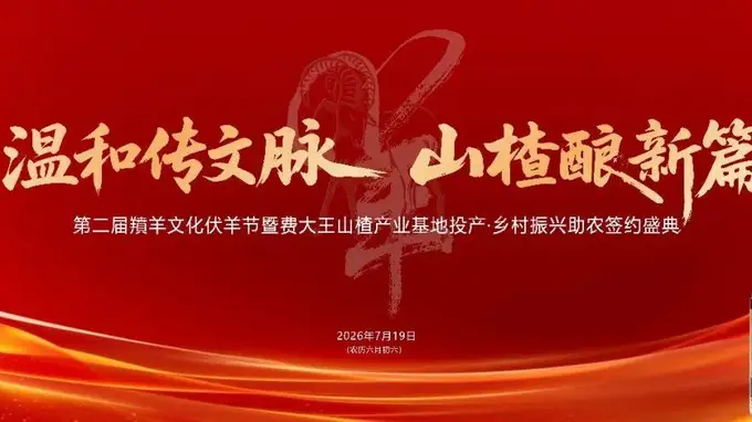 2026费县第二届羵羊文化伏羊节，7月19日火热来袭！