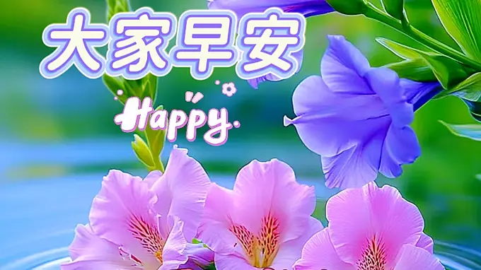 早安,愿你安康喜乐每一天