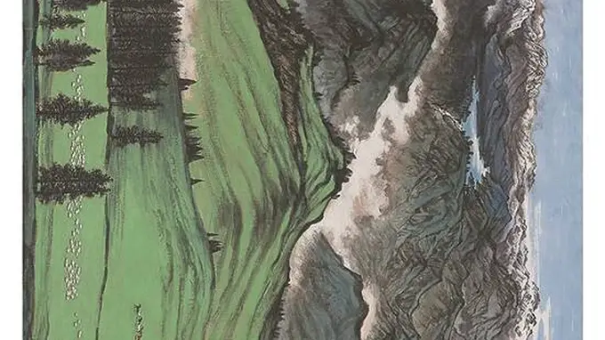 岭南画派以大美天山创作接续传统 让当代山水画焕发生机