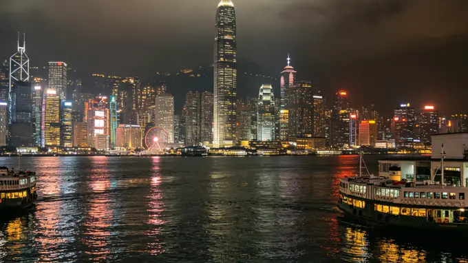 咸阳图书馆今日主播带您游维多利亚港 赏经典维港风光