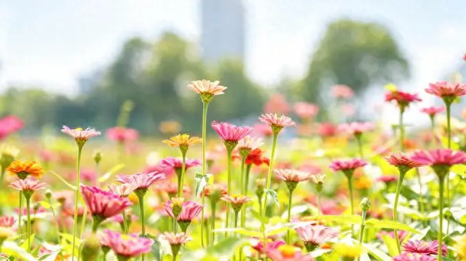 北京通州潞邑花海花间云趣乐园盛花期开放 免票畅玩遛娃观影拍大片