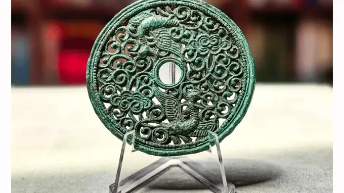 刘春声专栏∣古代滇地镂空钱鉴赏(七):鸾凤和鸣钱