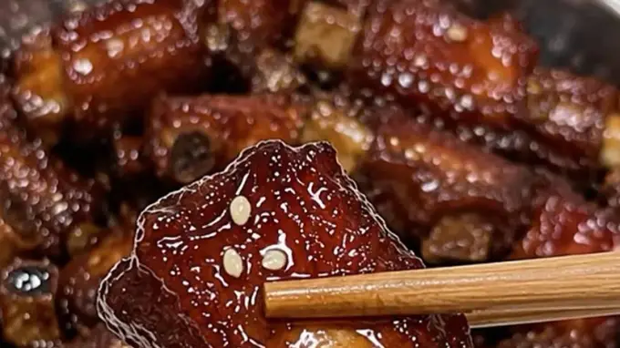 巨巨好吃的糖醋排骨!酸甜入味,连骨头都想啃干净