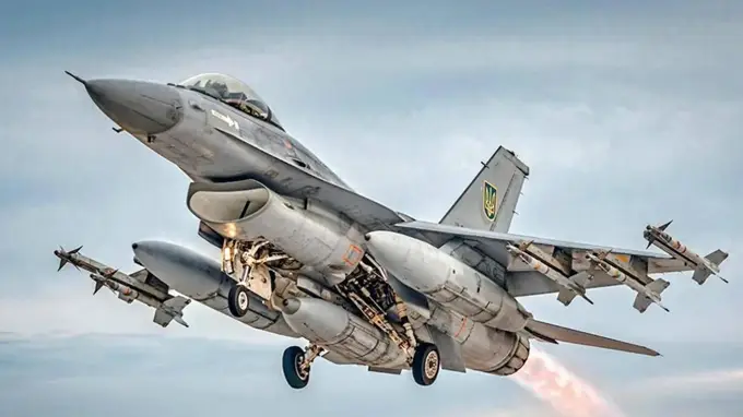 F-16现身乌克兰上空 美上将亲口证实打破俄军不败神话