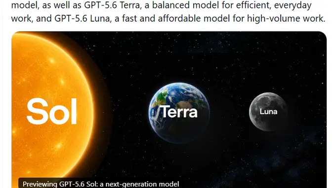 OpenAI发布GPT-5.6系列模型