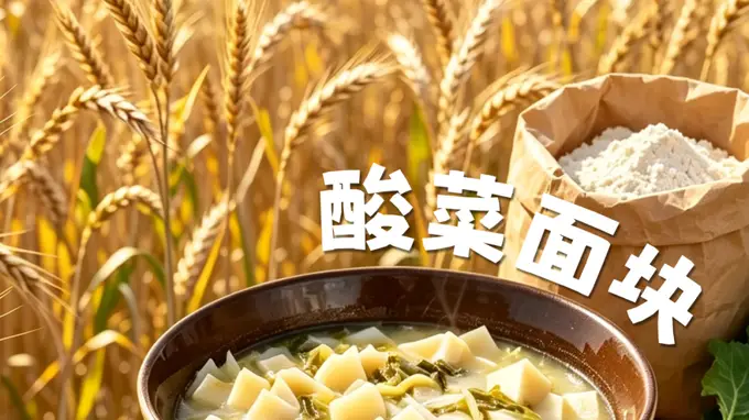 阿坝酸菜面块:质朴食材的烟火家常味