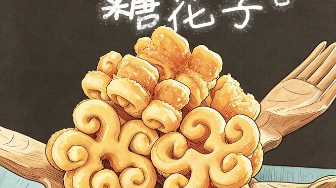 永昌“十八子”之糖花子:宋朝传下来的春节甜蜜花馍