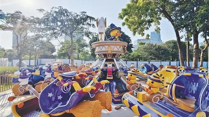 “小黄鸭乐园”8月初试营业，位于厦门美峰体育公园