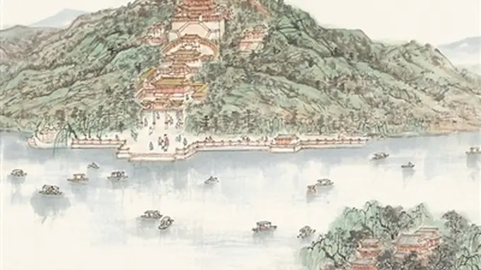 “三山五园”主题画展启幕 画家笔墨写就皇家园林气韵