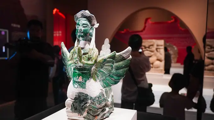 “西北有高楼——西夏历史文化展”在山东博物馆举办